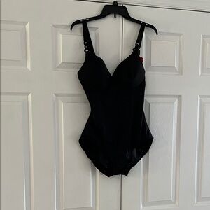 SPANX Women's Black One Piece Swimsuit